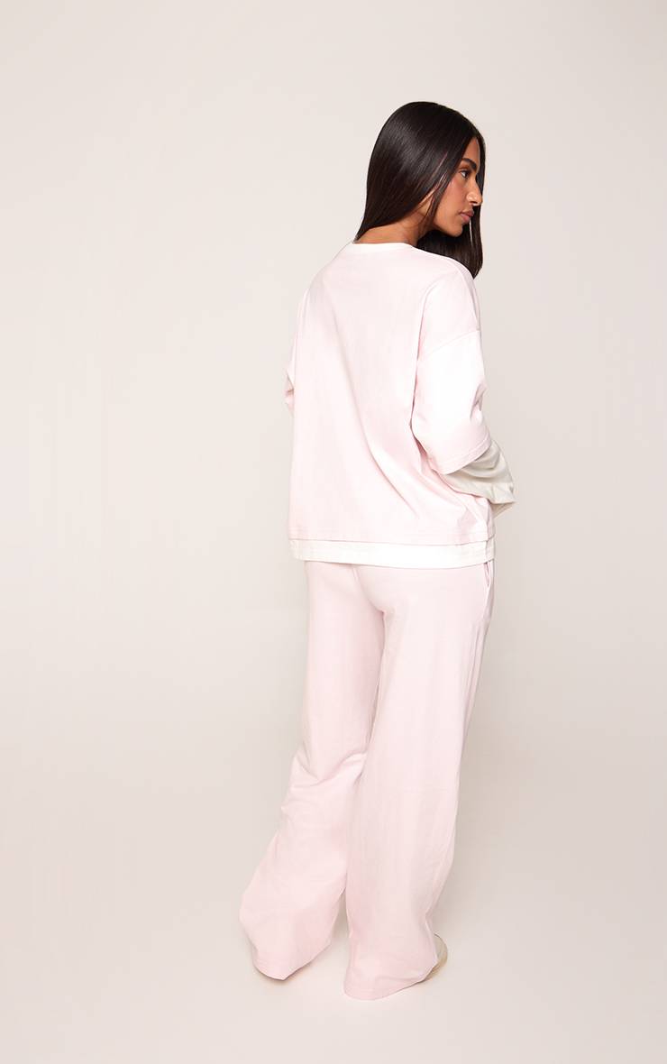 Rose Bébé Pantalon Large Taille Coulissée Petite