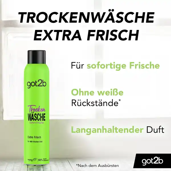 Trockenshampoo Trocken Wäsche Extra Frisch