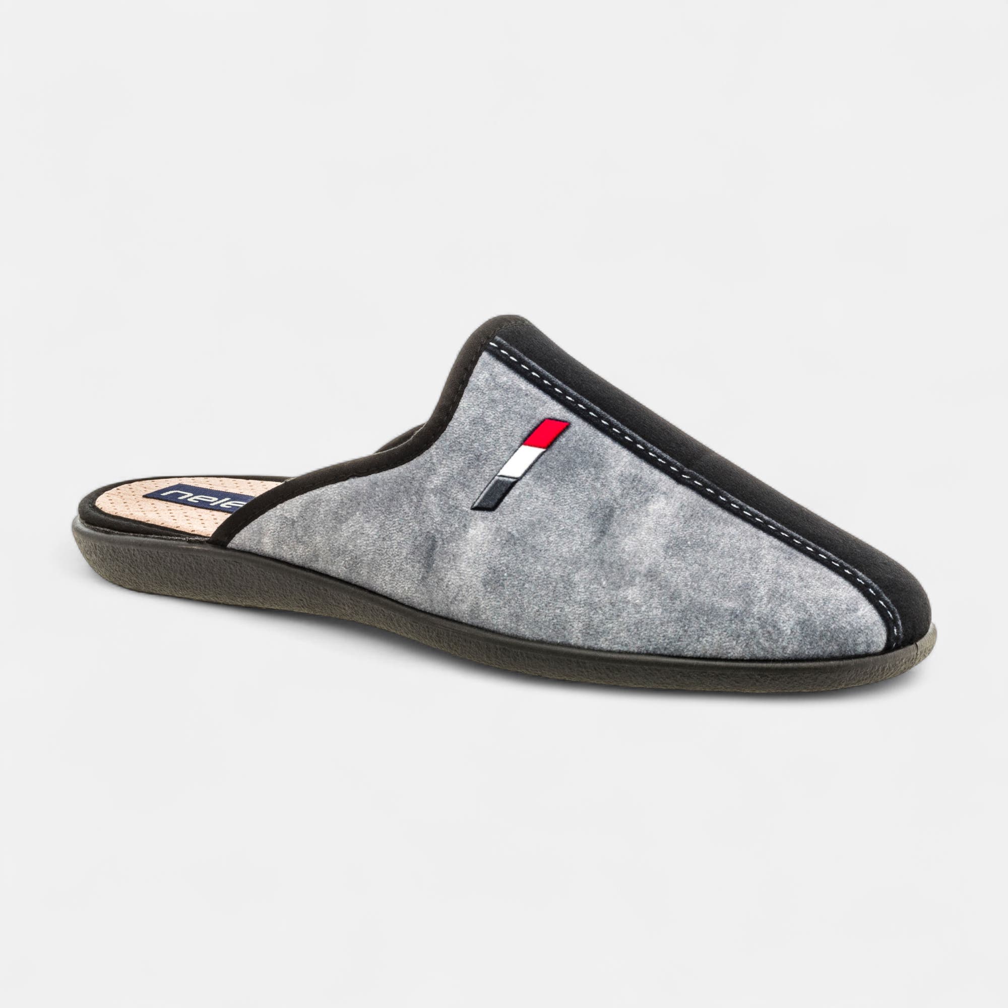 Pantoufles mules Homme noir