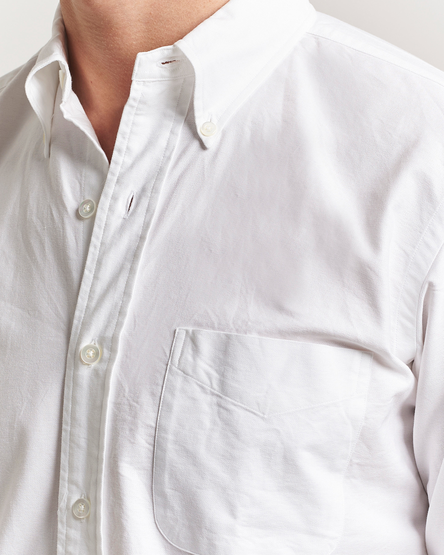 Kamakura Shirts Vintage Ivy Oxford Button Down Shirt White