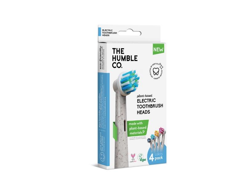The Humble Co Opzetborstels Plantbased (4 stuks)