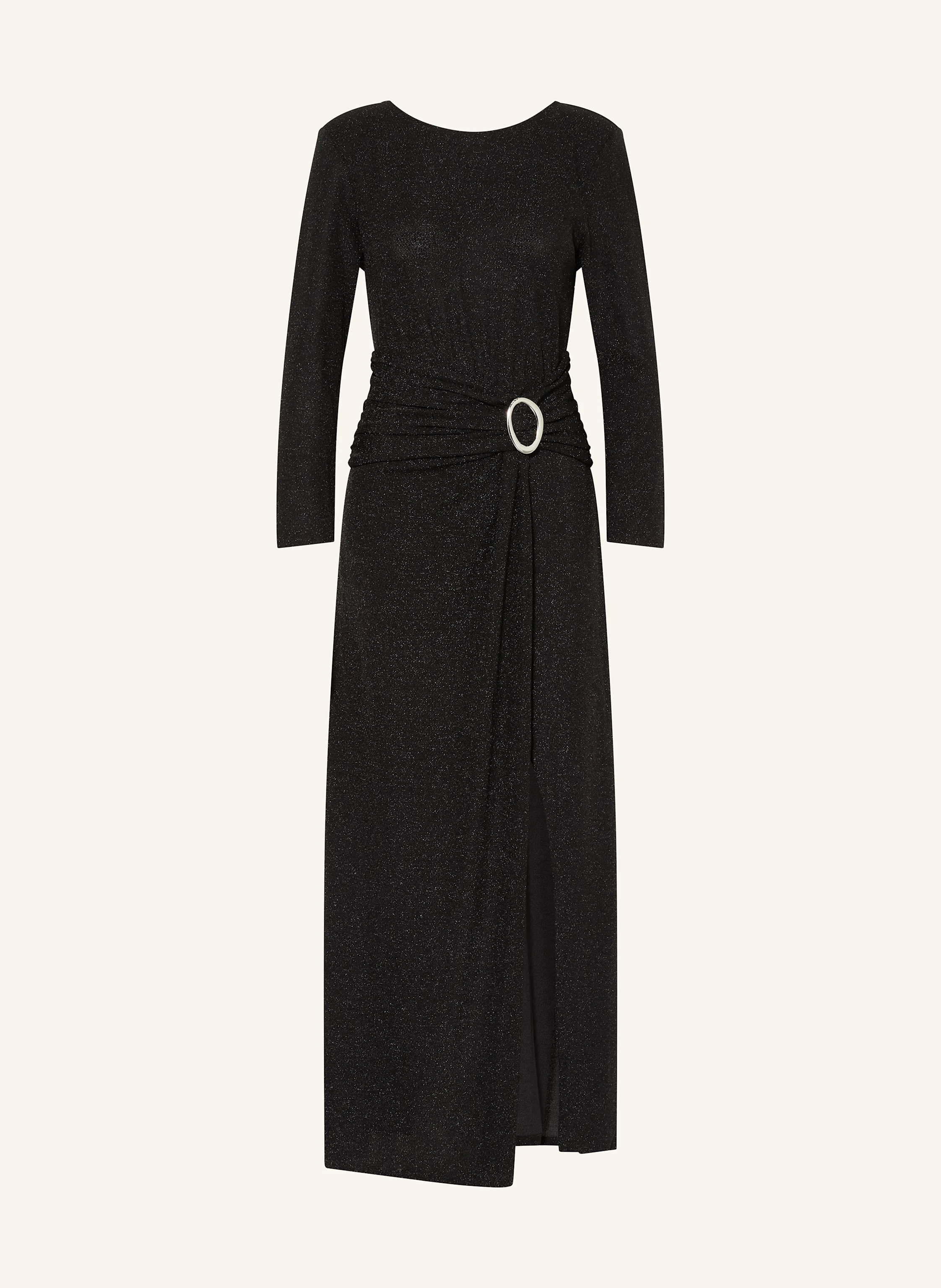 ba&sh Kleid CLEO in Wickeloptik mit Glitzergarn