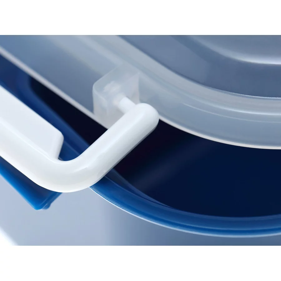 Sigikid Brotdose + Trinkflasche 2er Set blau-rot