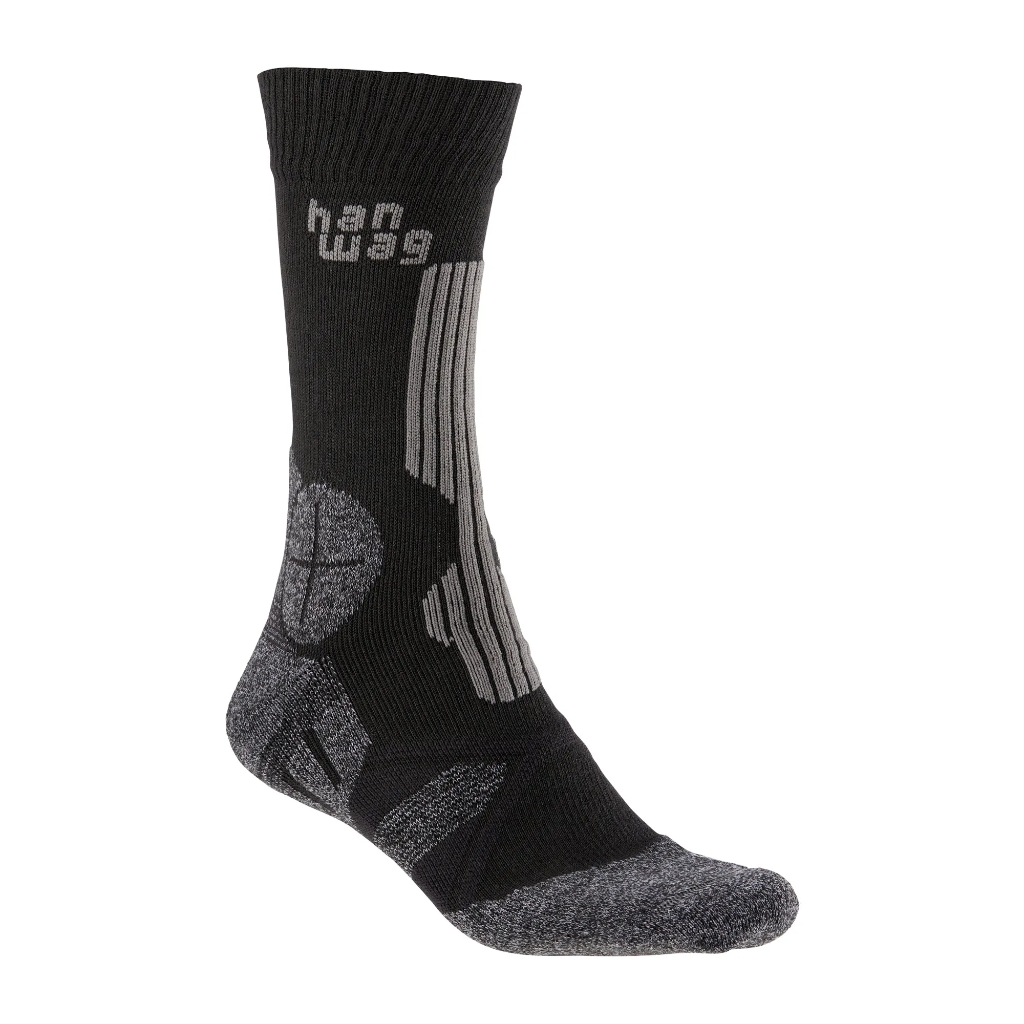 Hanwag -  Hanwag Socken Trek asphalt schwarz