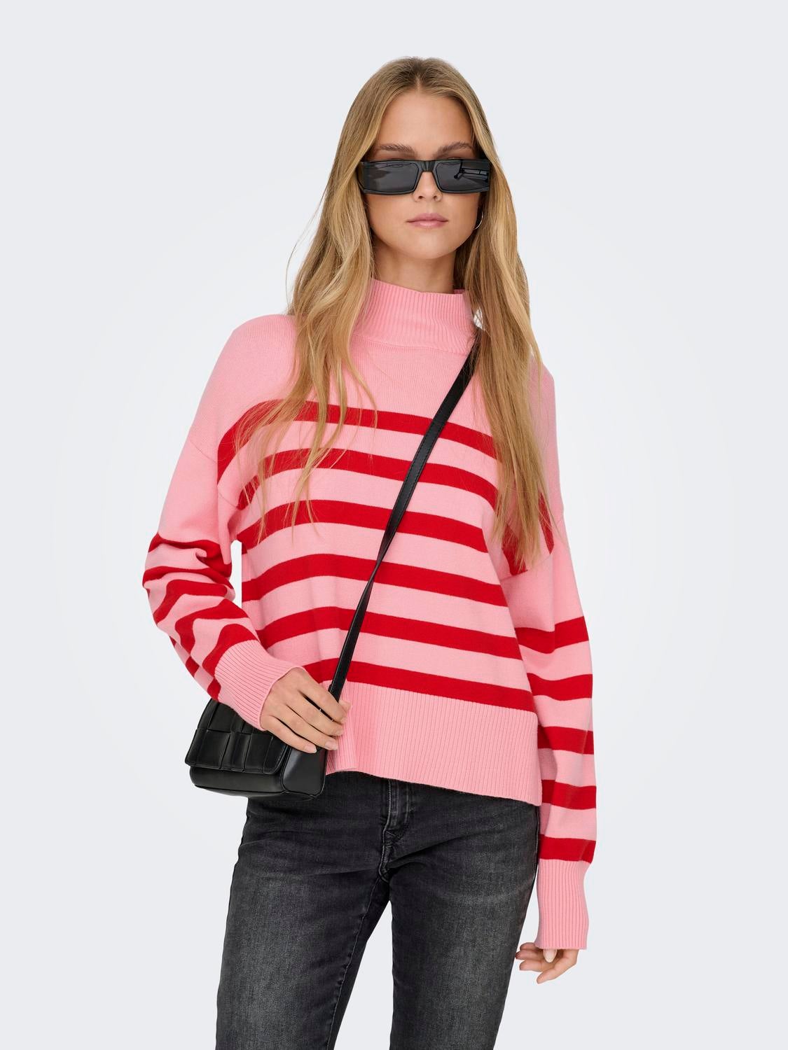 ONLBARI Strickpullover Quartz Pink