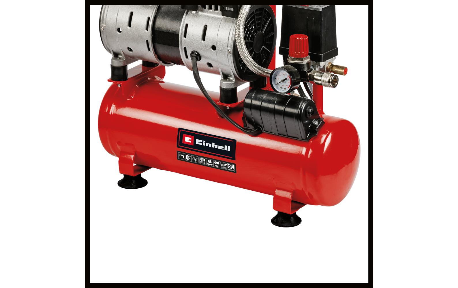 Kompressor TE-AC 6 Silent<br>Kraftvoller Flüsterkompressor
