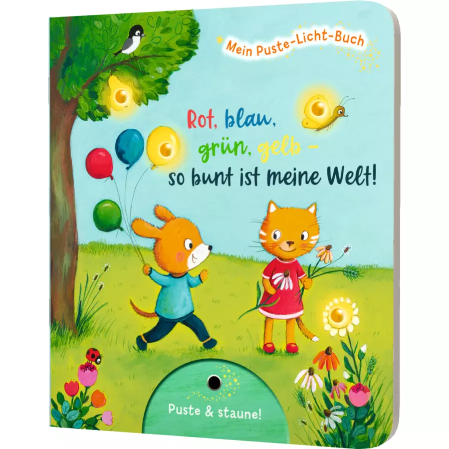 Thienemann Mein Puste-Licht-Buch: Rot, blau, grün, gelb - so bunt ist meine Welt!