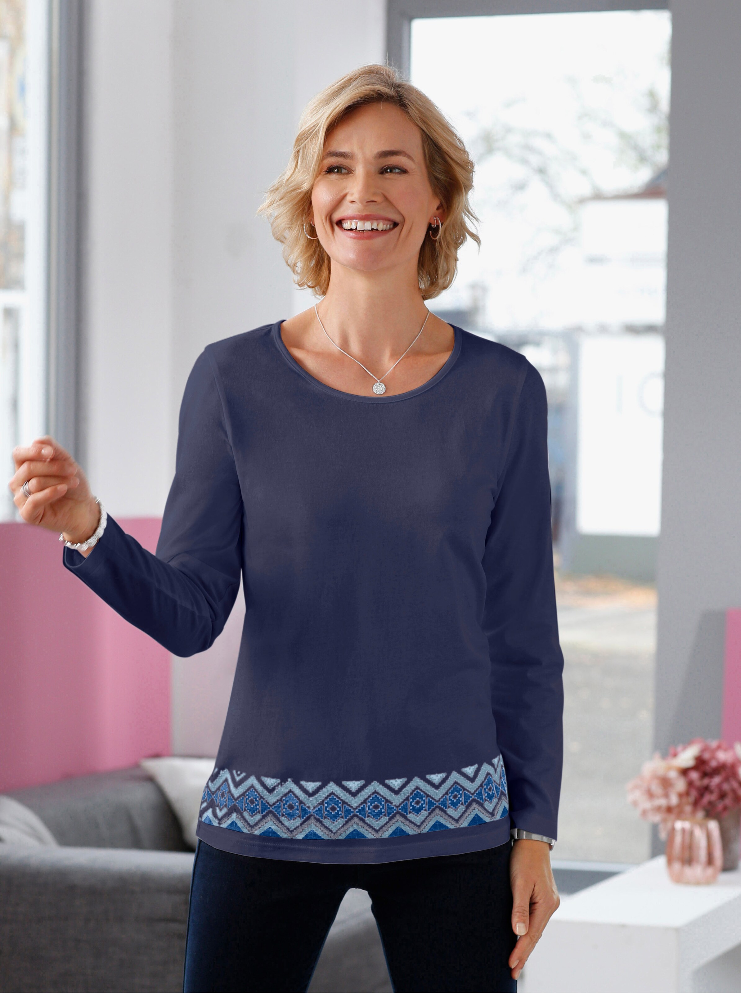 Langarmshirt