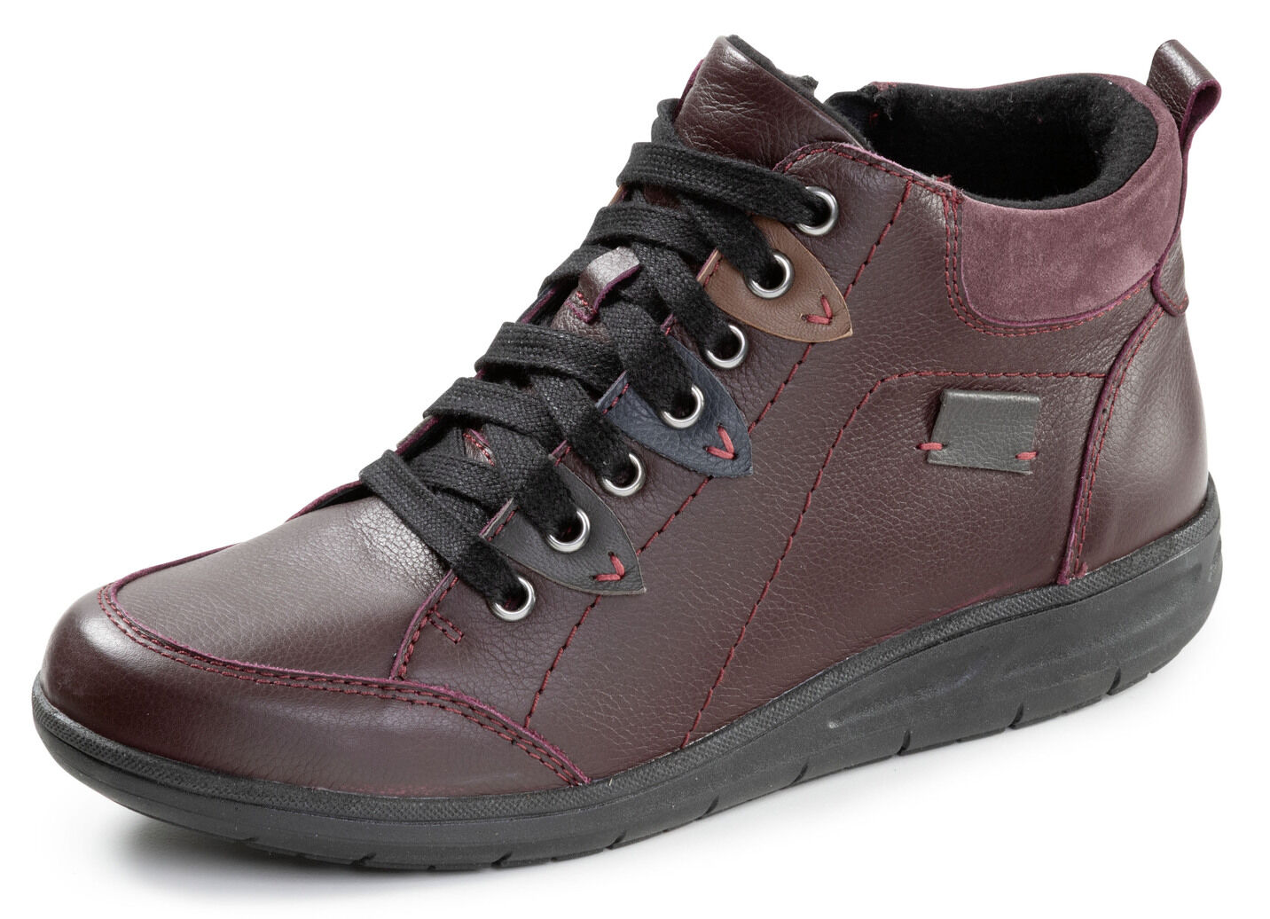 ELENA EDEN, bequeme Damen-Boots, Weite H, mit herausnehmbarem Fussbett