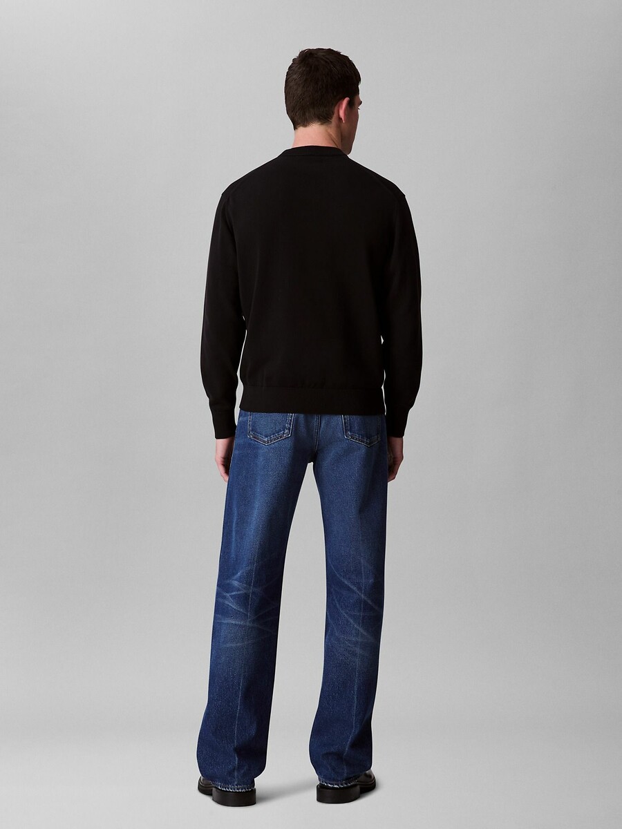 CALVIN KLEIN<br>Suéter de gola redonda