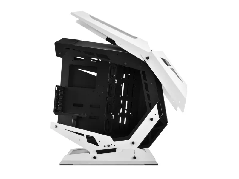 Sharkoon Elite Shark CA700 - Mid tower - ATX - sidepanel med vindue (hærdet glas) - ingen strømforsyning - USB/Lyd