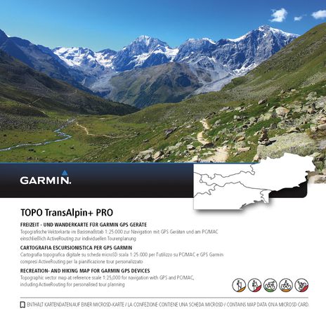 TOPO Transalpine  PRO microSD