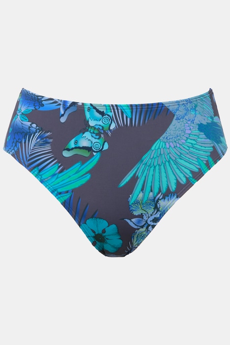 Tankini, Papageien, Softcups, Träger verstellbar, recycelt