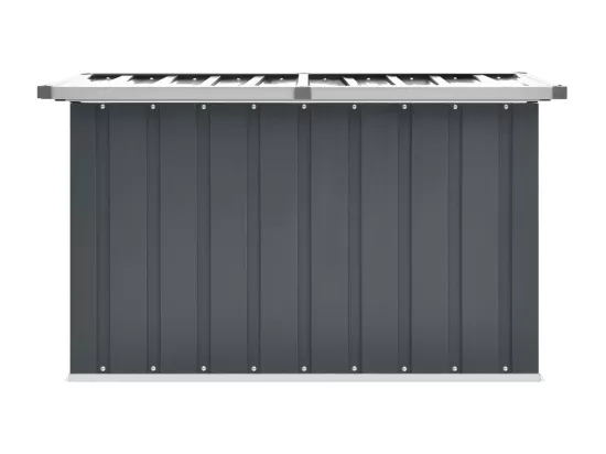 Boîte de rangement de jardin Gris 109x67x65 cm