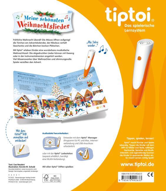 tiptoi® Meine schönsten Weihnachtslieder