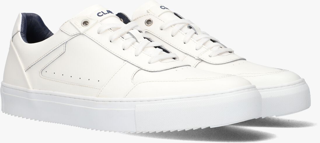 CLAY witte clay lage sneakers cl124h338