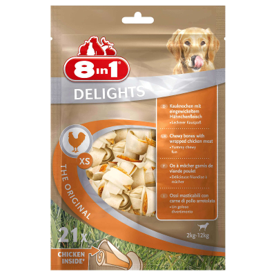 8in1 Delights Pack XS 21 Stück 252g