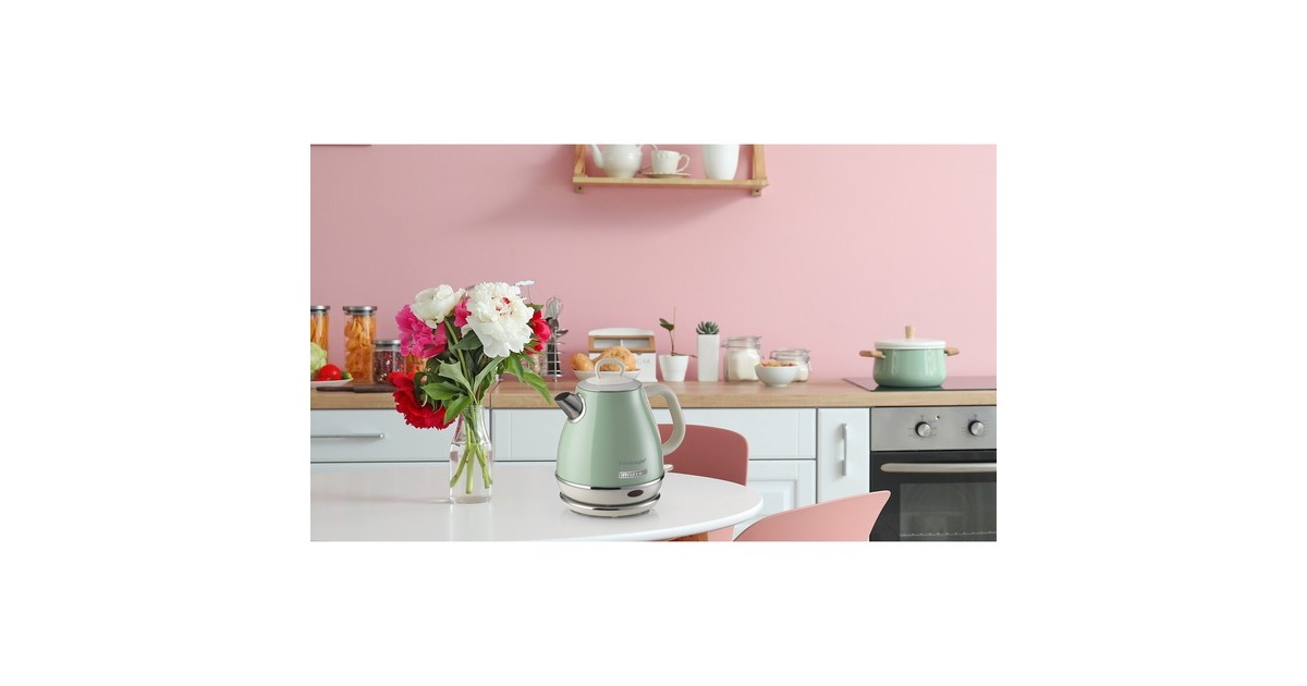 ArieteVintage waterkoker 2868/04  (Lichtgroen, 1 Liter)