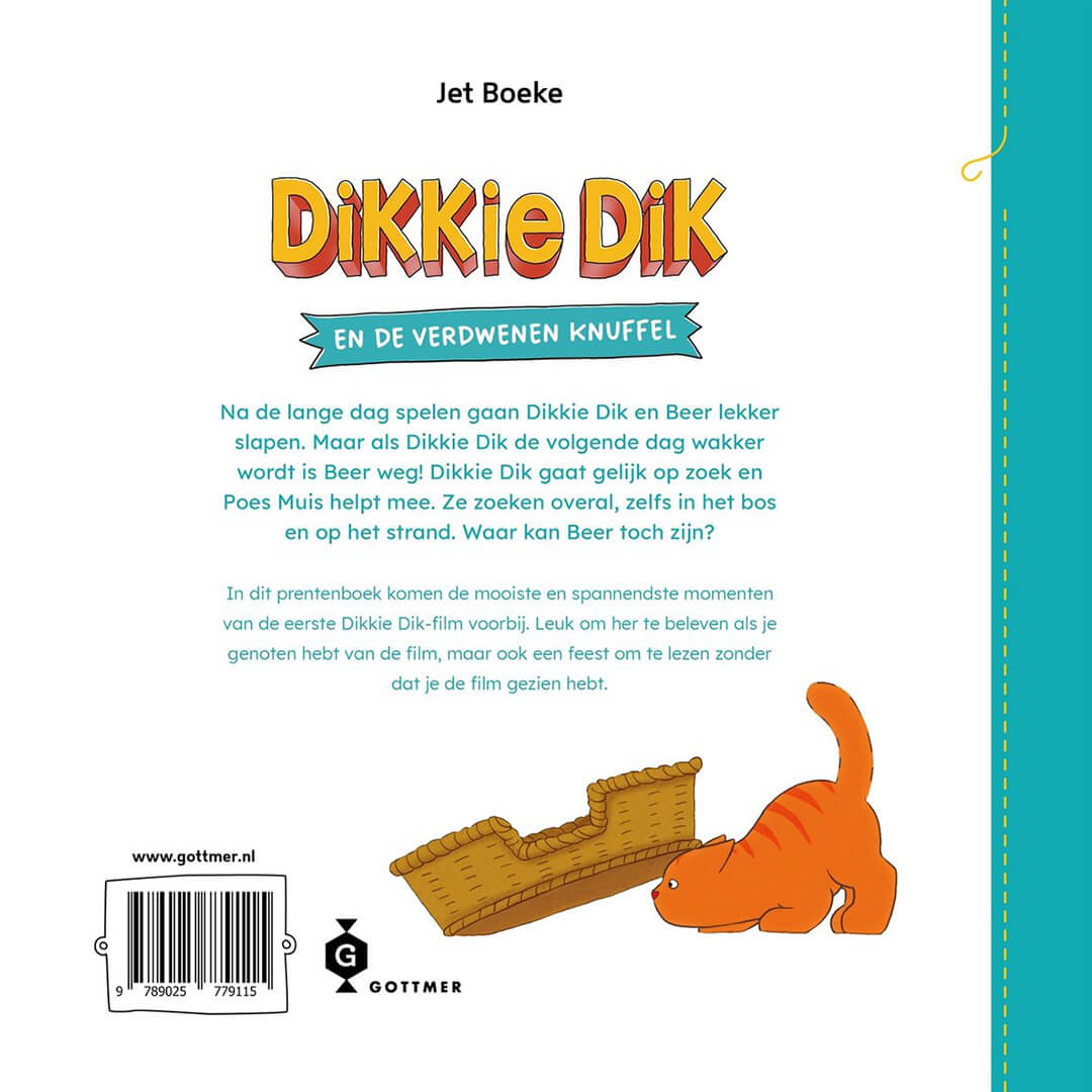 Gottmer dikkie dik en de verdwenen knuffel