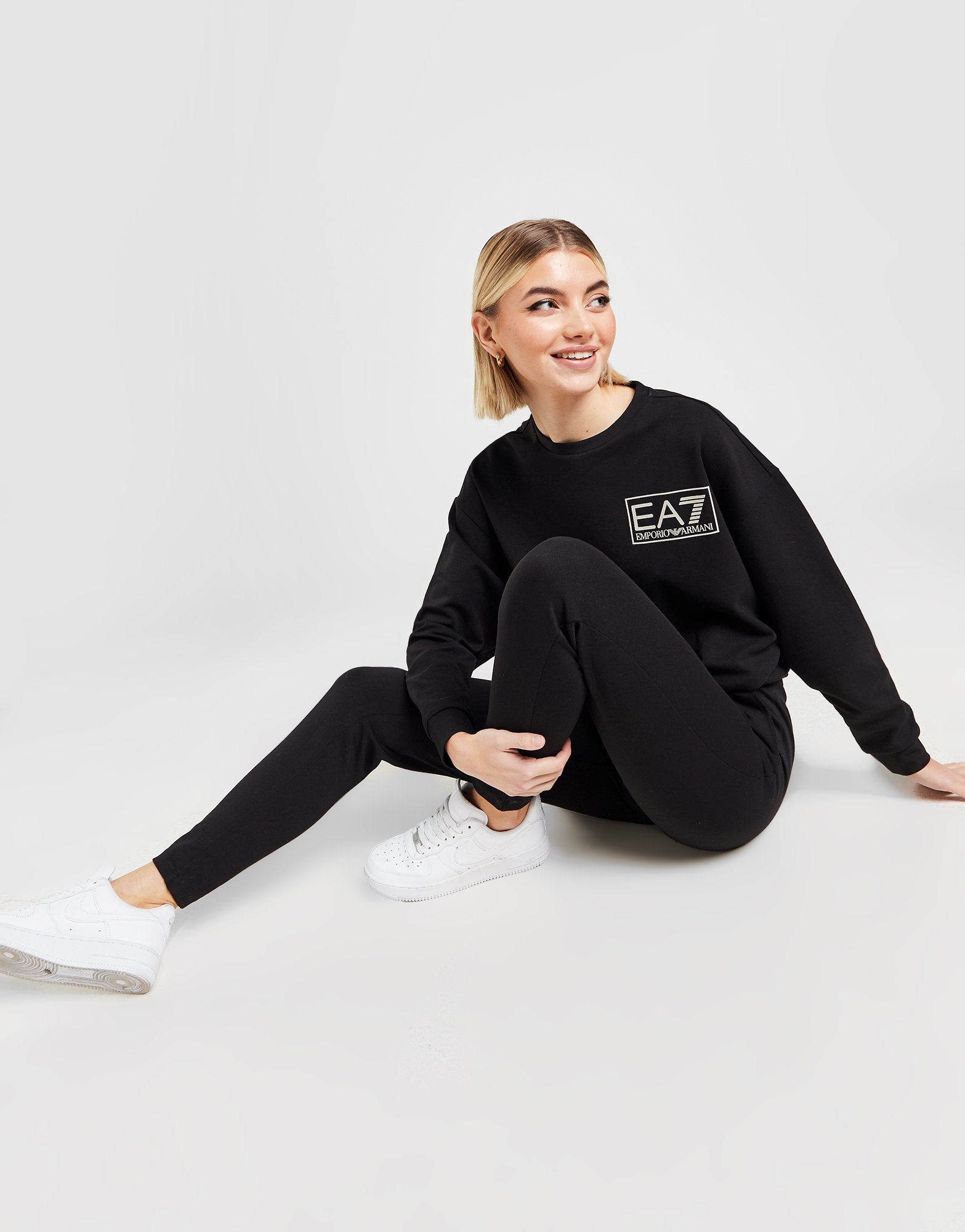 Emporio Armani EA7 Ensemble Sweat/Legging Sparkle Box Femme