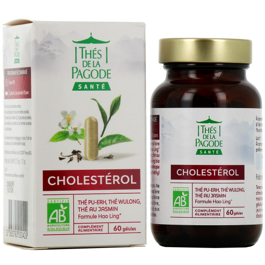 Thés de la Pagode Cholestérol Bio Gélules - Santé Cardiovasculaire