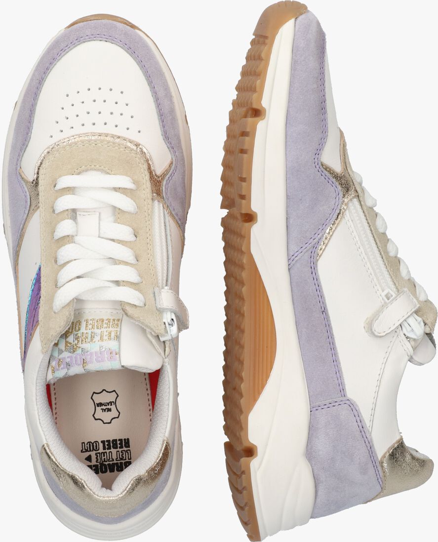BRAQEEZ paarse braqeez lage sneakers feedhra flow