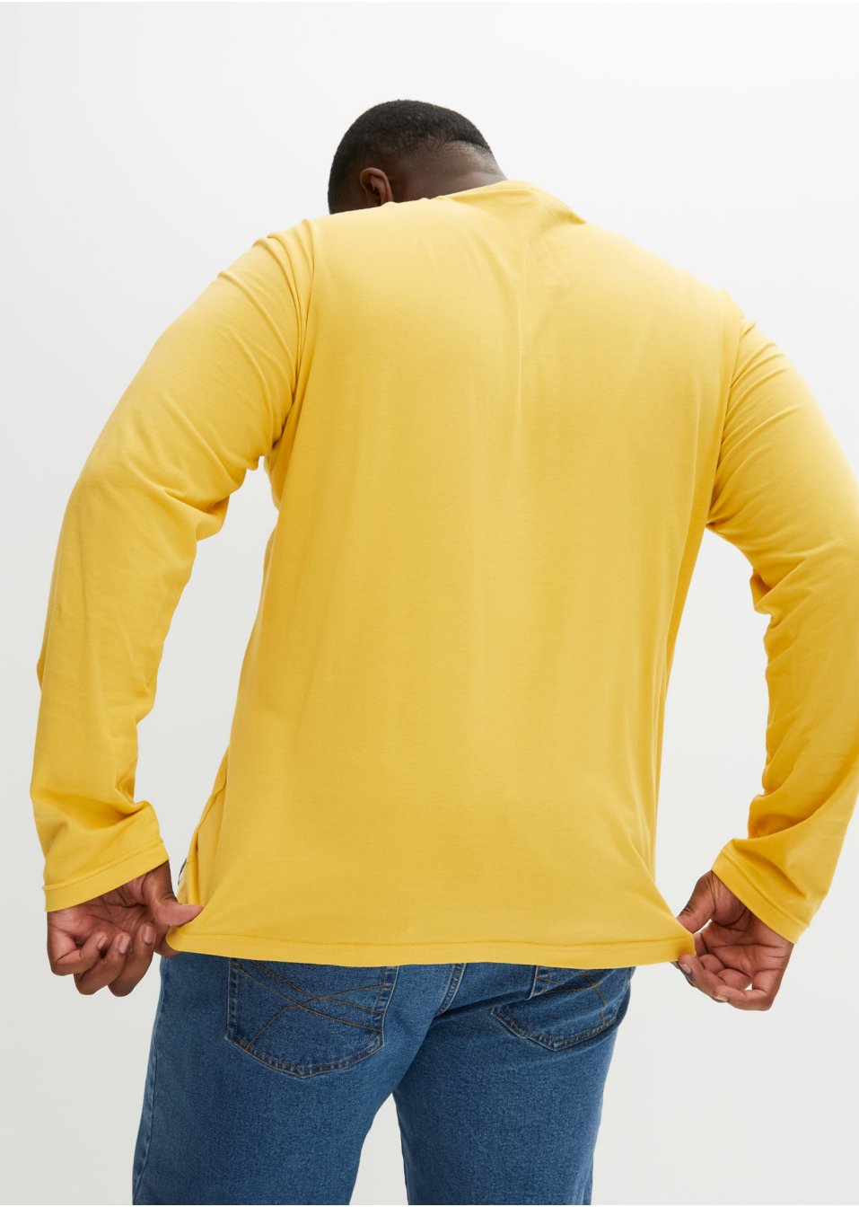 Lot de 2 T-shirts Henley confort pour le ventre