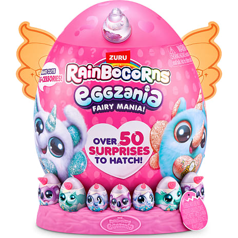 Rainbocorns Eggzania – flere varianter – assorteret