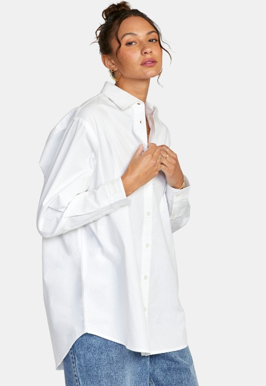 Rvca Angeles Shirt Whisper White