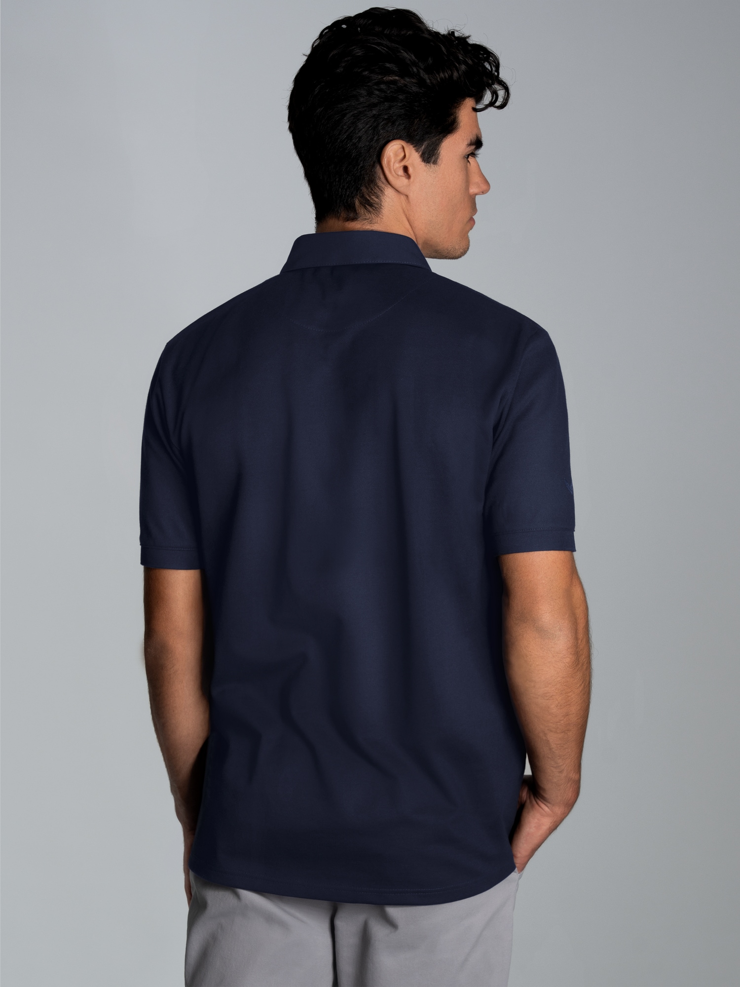 Business-Poloshirt Navy