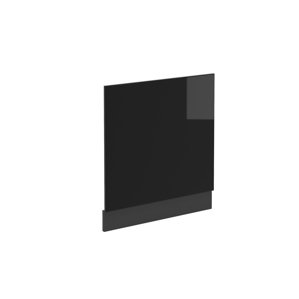 Vicco Geschirrspülerblende Küchenmöbel R-Line Solid Anthrazit Schwarz 60 cm modern