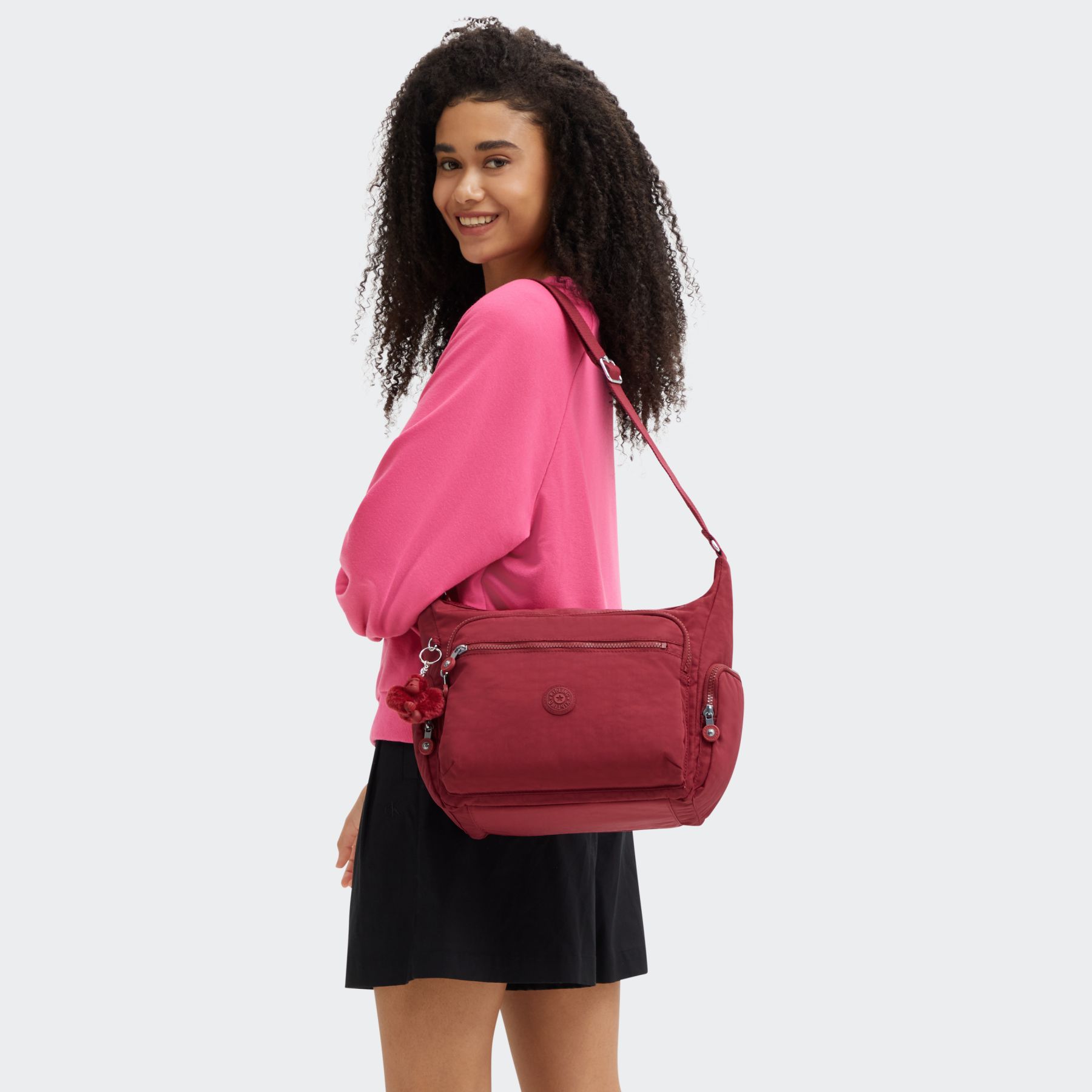 GABBIE  Sac à bandoulière Medium Avec Bretelle Ajustable - Funky Red