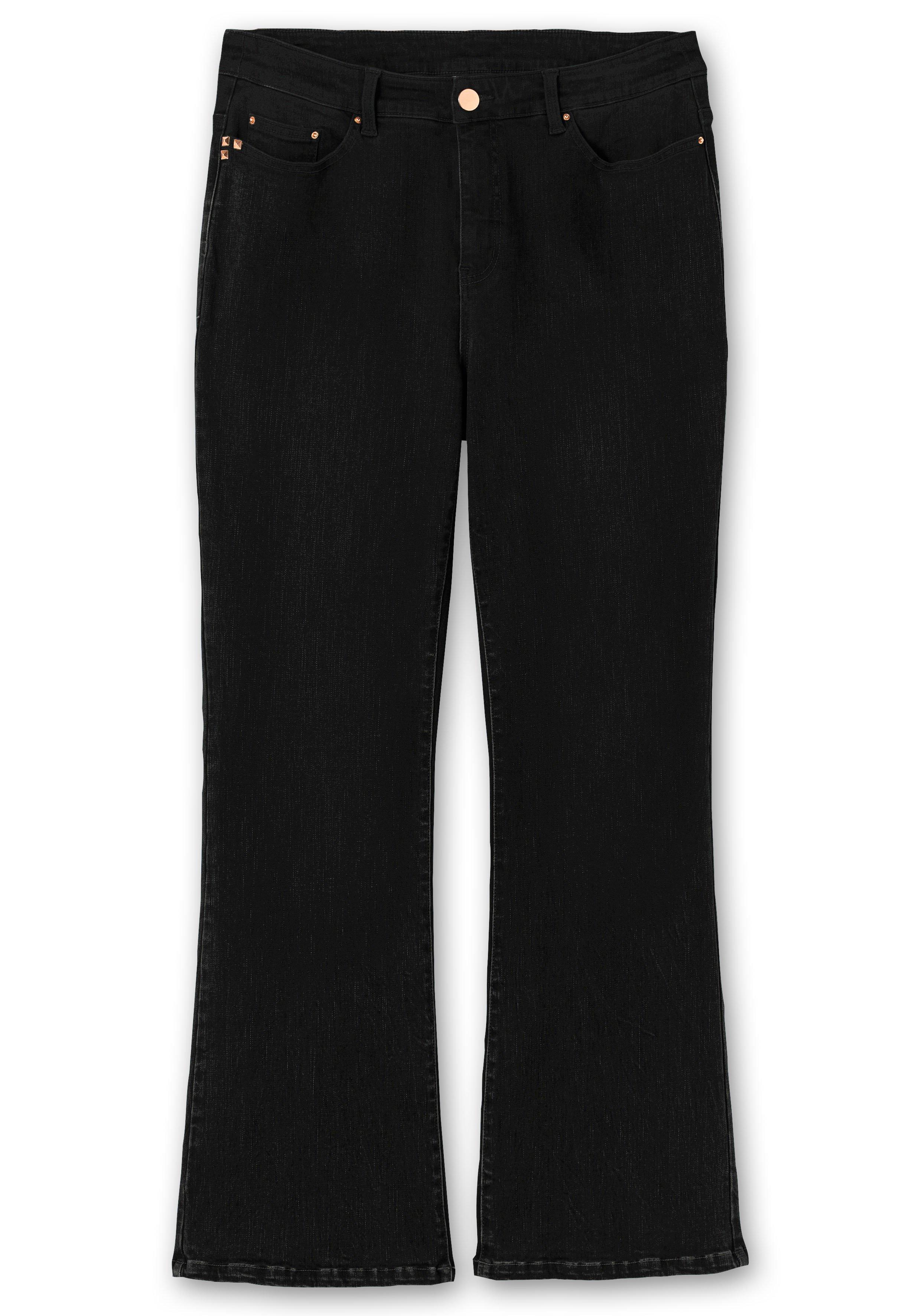 Bootcut Stretch-Jeans mit Bodyforming-Effekt