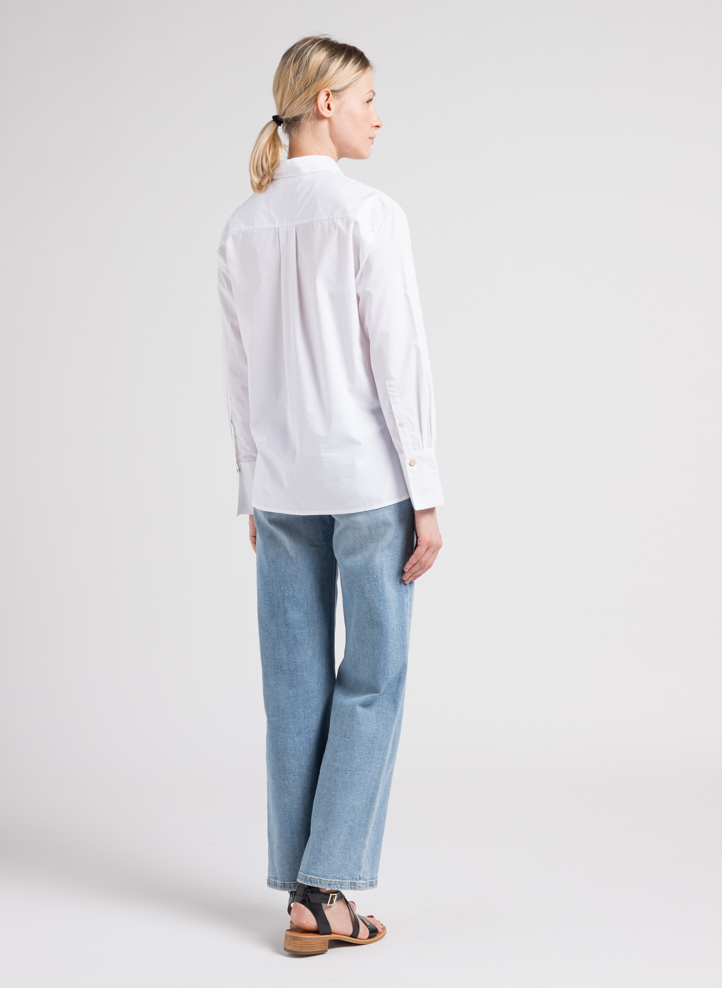 HOCEAN - Sandales spartiates en cuir | Noir