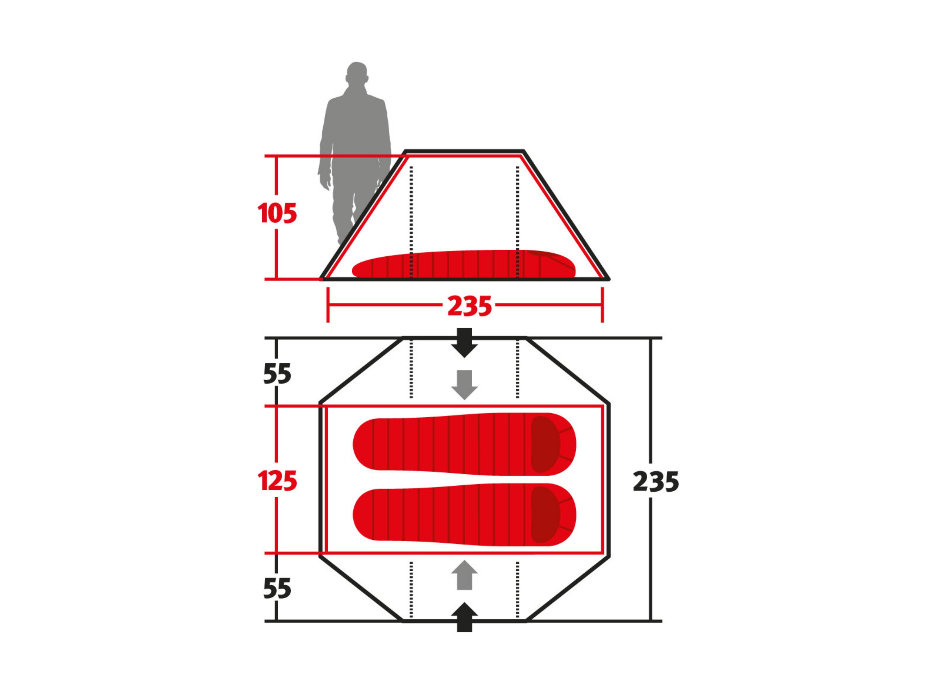 Wechsel Pioneer tunneltent
