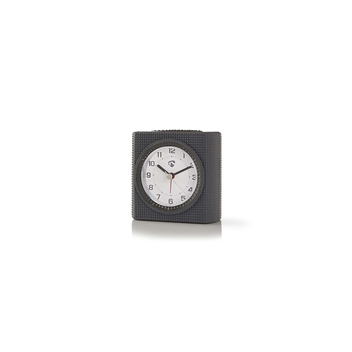 Nedis Analog Desk Alarm Clock | slumrefunksjon | Bakgrunnsbelysning | Grå / Hvit