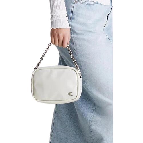 Calvin Klein Jeans - MICRO MONO CHAIN CAMERA Blanco