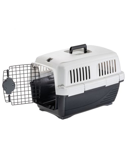 Ferplast Reismand Clipper 2 - Kattenvervoersbox - 57x37x36 cm Zwart
