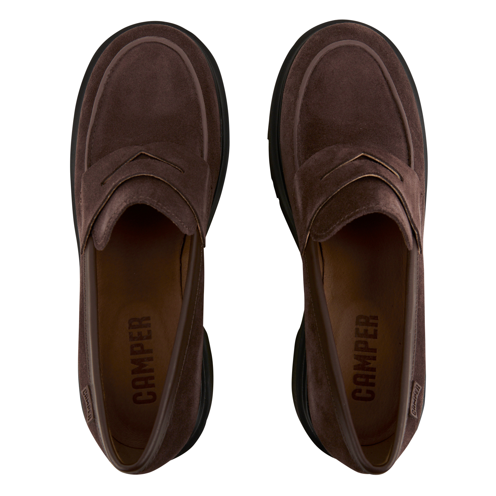 MILAH - Mocassins en cuir | Marron