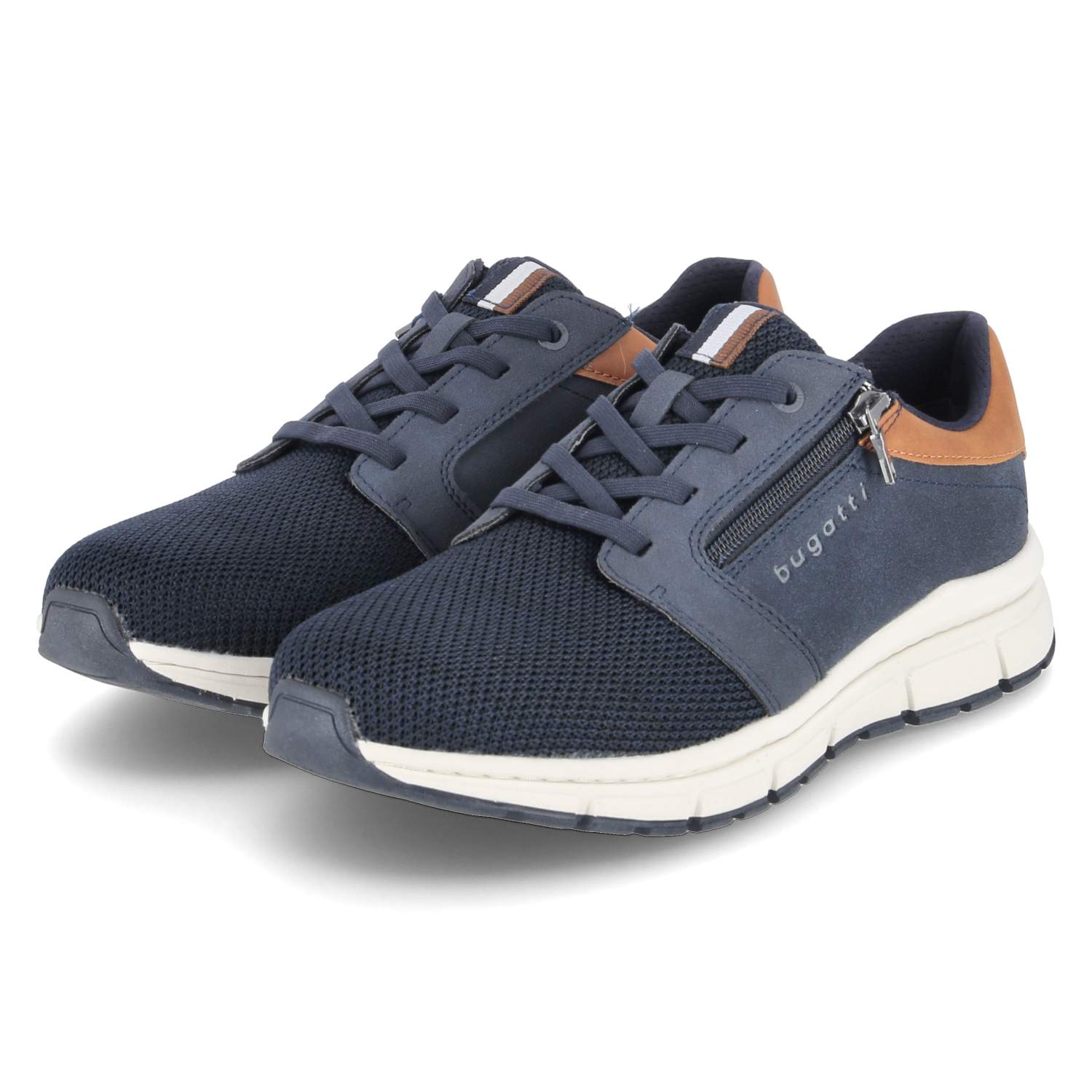 Bugatti Halbschuhe - darkblue / 14