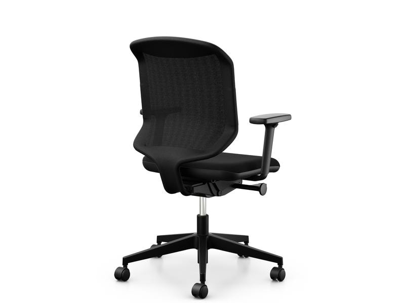 Giroflex Bürostuhl Chair2Go 434 Schwarz Drehstuhl mit hohem Sitzkomfort