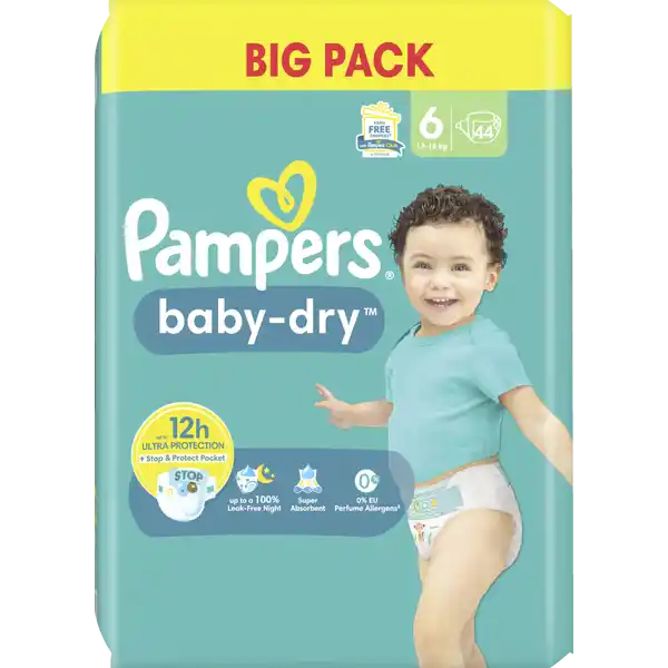 baby-dry Windeln Gr.6 (13-18kg) Big Pack
