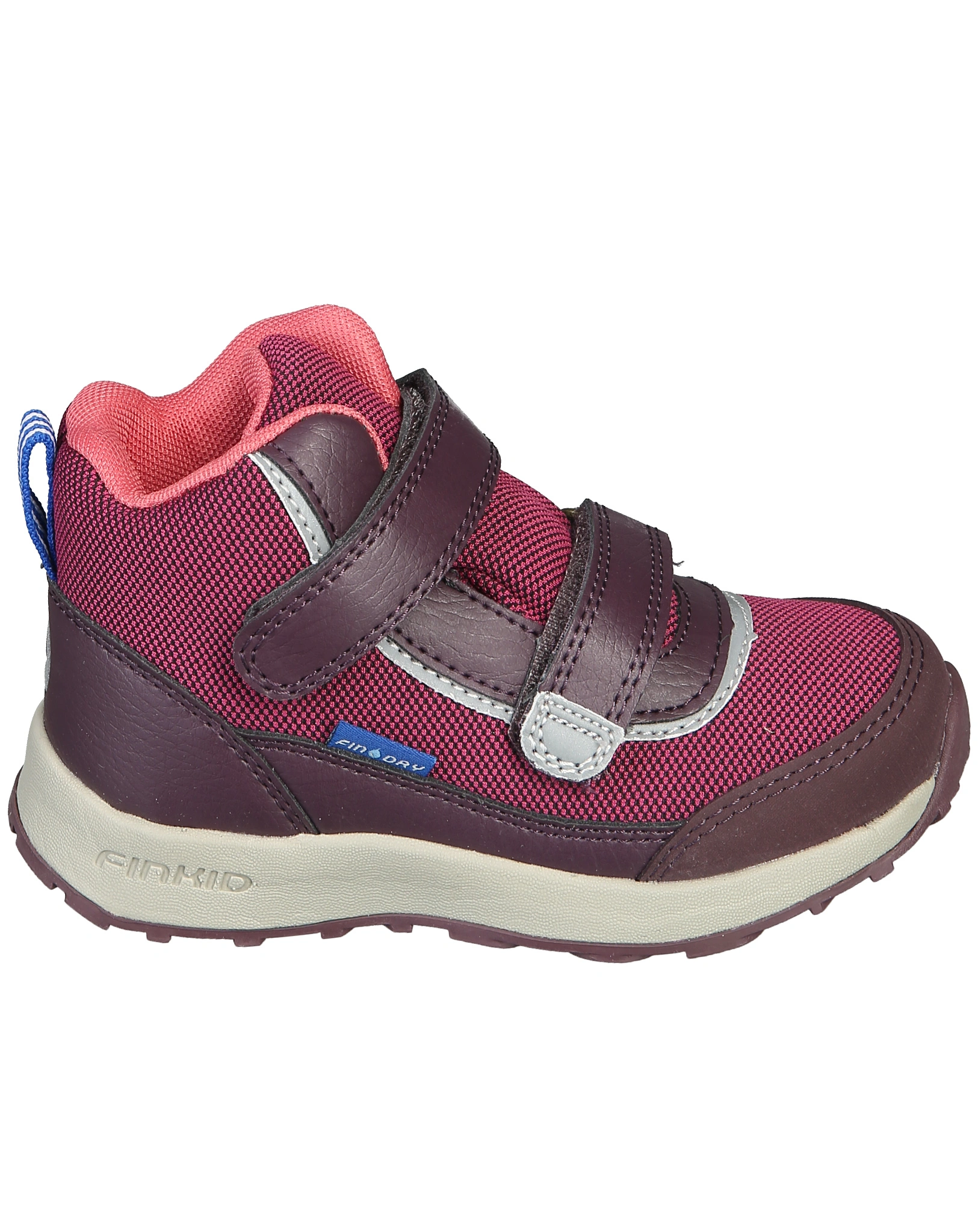 Klett-Boots KULKU in beet red/eggplant