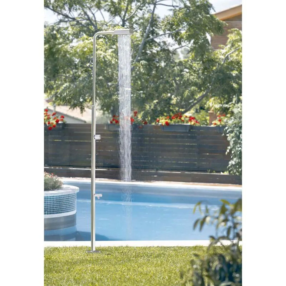 Astralpool Regendusche mit Fußbadarmatur