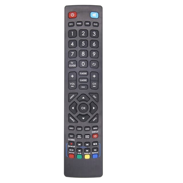 TV fjernbetjening Erstatning til Blaupunkt Alba Bush Technika TV