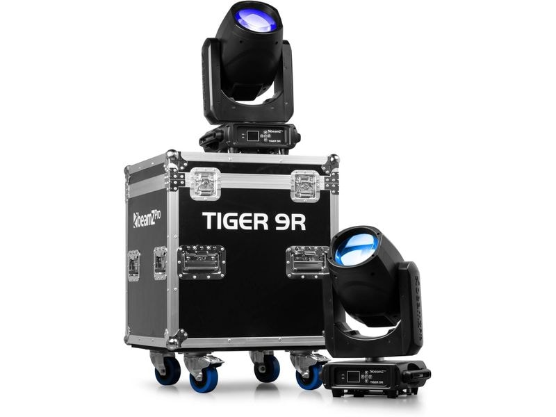 BeamZ Pro Flightcase FC-9R Flightcase für 2x Tiger 9R Moving Heads