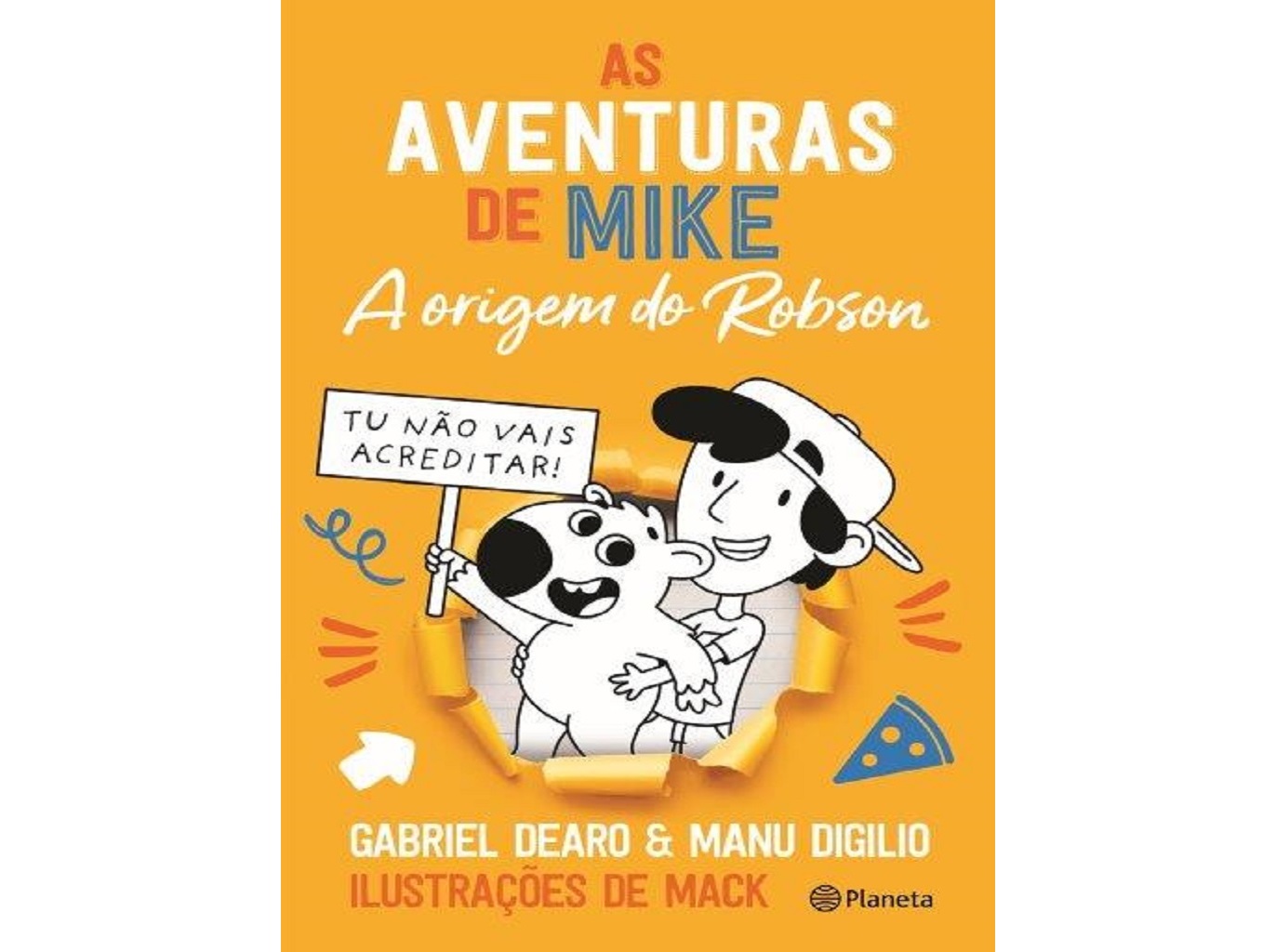 LIVRO AS AVENTURAS DE MIKE - A ORIGEM DO ROBSON DE GABRIEL DEARO