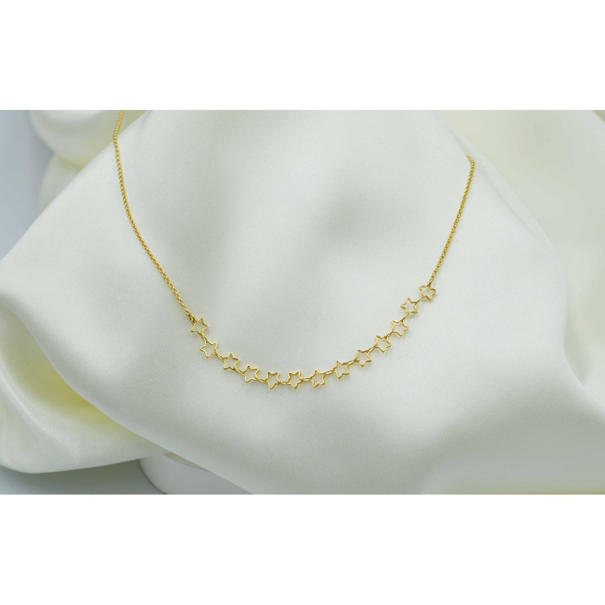 Collier Chaîne étoiles