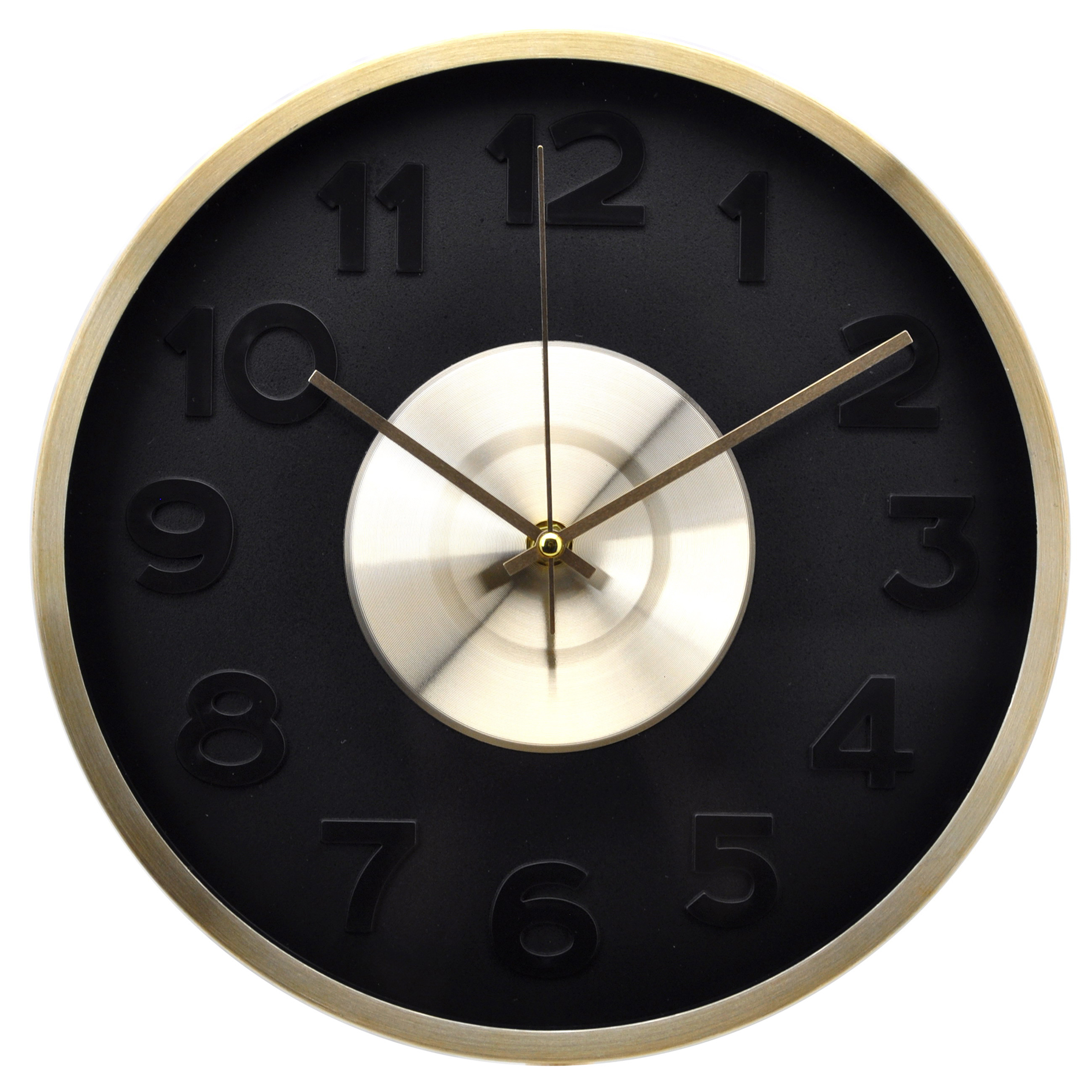 Wanduhr - gold - Ø 30 cm