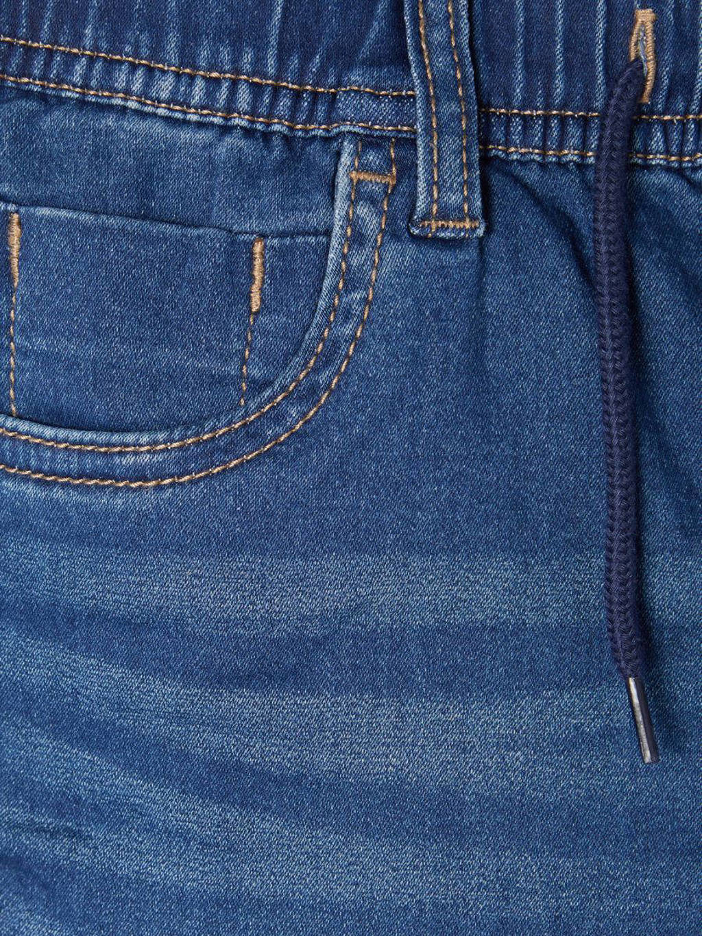NAME IT slim fit jeans NKMRYAN JOGGER dark blue denim